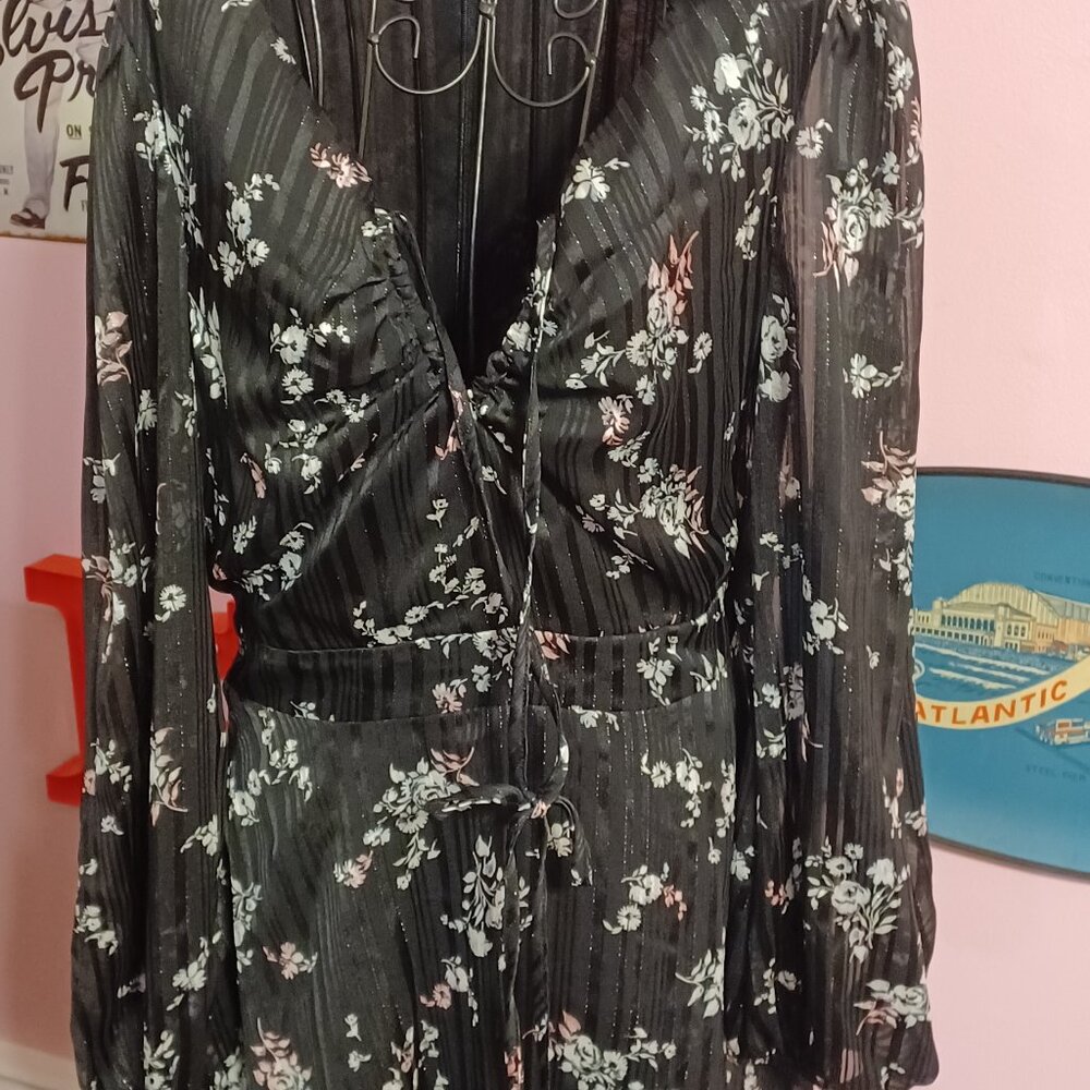 Rachel Roy NWT Long Sleeve Floral Dress Size 6